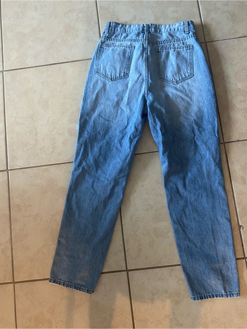 SHEIN ESSNCE Ripped Boyfriend Jeans 28 - Picture 3 of 6